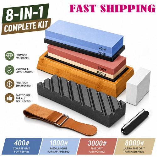 Knife sharpening stone - knife, kit