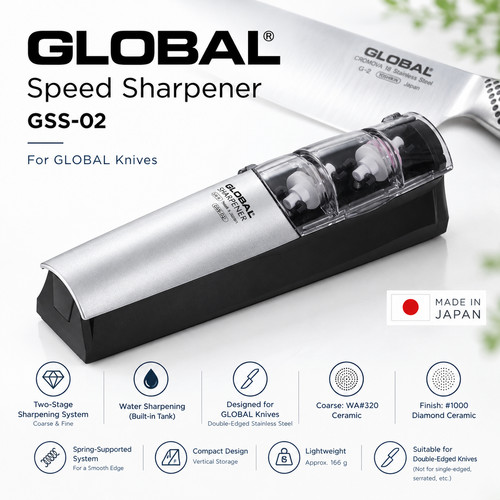 Global gss knife sharpener - global, gss-02