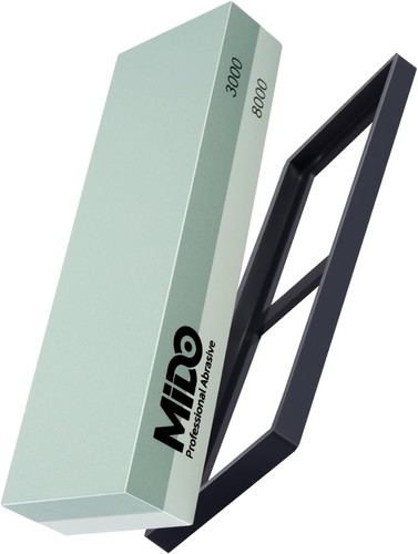 Knife sharpening stone dual - knife,