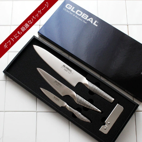 Global knife set - set, 4